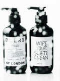 Doers of London Facial Cleanser 200ml bottle front and back